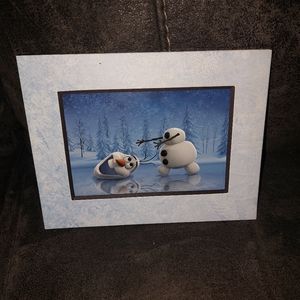 🏡 Frozen wall art.